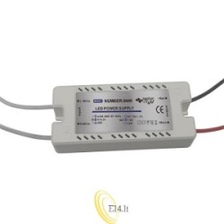 LED maitinimo šaltinis baldams 12V 18W 1,5A IP20 plastikinis