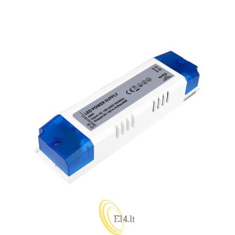 LED maitinimo šaltinis baldams 12V 50W 4,1A IP20