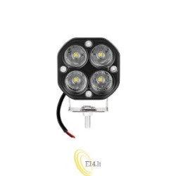 LED darbinė lempa 10-60V 40W 4LED