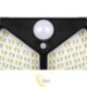 LED saulės lempa 100xSMD su judesio ir prieblandos jutikliu