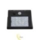 LED saulės lempa 20xSMD su judesio ir prieblandos jutikliu
