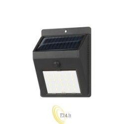 LED saulės lempa 20xSMD su prieblandos jutikliu