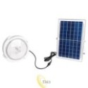 LED lubinis šviestuvas su saulės baterija 120W IP65 5000K