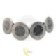 LED saulės energijos lempa 4xSMD sodo įsmeigiama - 4 vnt.