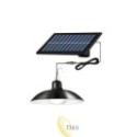 LED saulės energijos high bay lempa su nuotolinio valdymo pultu