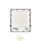 Saulės energija maitinamas LED SMD prožektorius Korsa 100W su nuotolinio valdymo pultu 4500K