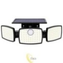 LED saulės prožektorius IP44 179xSMD PIR