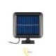 LED saulės prožektorius IP44 8xCOB PIR