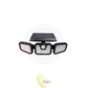 LED saulės prožektorius IP65 74xSMD PIR
