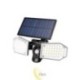 LED saulės prožektorius IP65 78xSMD PIR