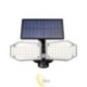 LED saulės prožektorius IP65 78xSMD PIR
