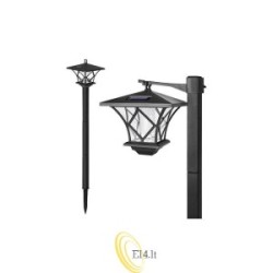 LED saulės energijos sodo lempa 153 cm