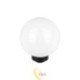 LED saulės energijos lauko šviestuvas-kamuolys su smaigtu 25 cm
