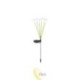 LED saulės lempa, įsmeigiama, medūza, 6xLED, 77 cm
