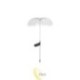 LED saulės lempa, įsmeigiama, medūza, 77 cm