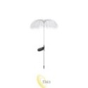 LED saulės lempa, įsmeigiama, medūza, 77 cm