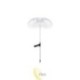 LED saulės lempa, įsmeigiama, medūza, 77 cm