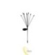 LED saulės energijos sodo lempa, įsmeigiama, x8 LED, 73 cm