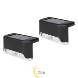 LED saulės energijos laiptų šviestuvas – 2 vnt.