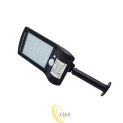 LED saulės lempa slim 36xSMD PIR judesio jutiklis + laikiklis