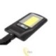 LED saulės lempa slim COB PIR judesio jutiklis su nuotolinio valdymo pultu