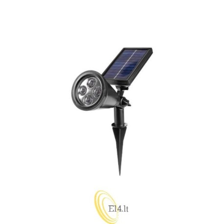 LED saulės lempa, įsmeigiama, 6500K