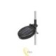 LED saulės lempa, įsmeigiama, kiaulpienė, 76 cm