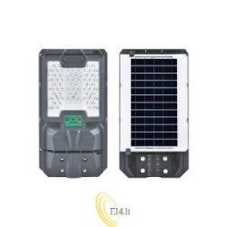 LED saulės energijos gatvės šviestuvas Lix 100W IP65 6000K su pulteliu