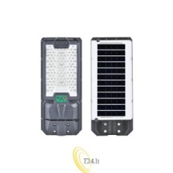 LED saulės gatvės šviestuvas Lix 200W IP65 6000K su nuotolinio valdymo pultu