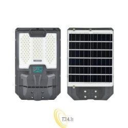 LED saulės energijos gatvės šviestuvas Lix 400W IP65 6000K su nuotolinio valdymo pulteliu