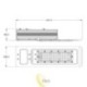 yLampa gatvinė LED lempa PM 90W 5000K