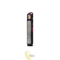LED darbo lempa 12,8 W LED + COB su saulės baterija