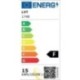 LED dirbtuvių lempa 230V 15W su 5 m kabeliu