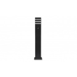Pastatomas LED lauko šviestuvas su jutikliu - Black 11x6,5 50cm
