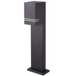 Pastatomas LED lauko šviestuvas - Black 50cm GU10