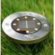 Įsmeigiamas LED šviestuvas su saulės baterija 8xSMD