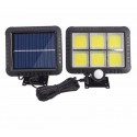 LED prožektorius su saulės baterija ir judesio jutikliu 6xCOB PIR