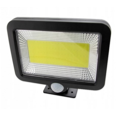 LED prožektorius su saulės baterija ir judesio jutikliu COB PIR