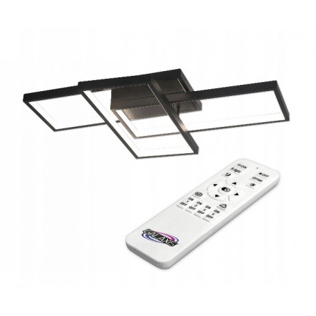 LED lubinis šviestuvas 126W 90x50x8 - Black