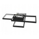 LED lubinis šviestuvas 126W 90x50x8 - Black