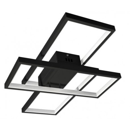 LED lubinis šviestuvas 72W 56x37x8 Black