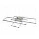 LED lubinis šviestuvas 130W 105x50x8cm White