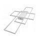 LED lubinis šviestuvas 130W 105x50x8cm White