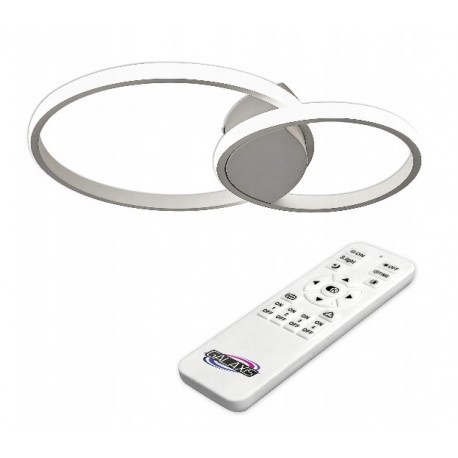LED lubinis šviestuvas 60W 48x35x6cm White