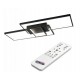 LED lubinis šviestuvas 90W 83x36x8 cm Black