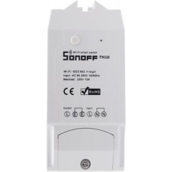 Sonoff TH10 1-kanalo išmani relė valdoma WiFi - 230VAC 2200W