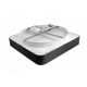 LED lubinis šviestuvas 54W 40x40x8cm Black