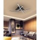LED lubinis šviestuvas 4000K 29W 62cm Black