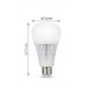 LED lemputė + CCT FUT012 Milight E27 9W RGB