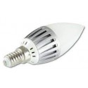 LED lemputė E14 5W 8SMD 5630 230V sidabrinė
